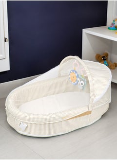 Buy Foldable Portable Travel Crib And Playpen With Waterproof Mattress, 1 - 3 Years in Saudi Arabia