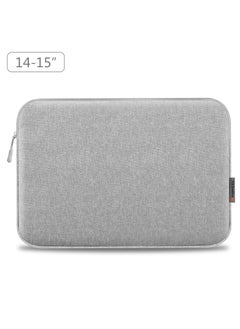 Buy 14-15-Inch Sleeve Case Zipper Laptop Handbag(GREY) in Saudi Arabia