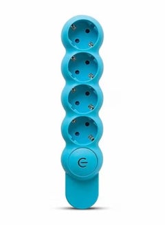 Buy Split Power Electricity Strip with 4 outlets - Blue in Egypt