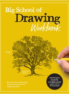 Buy Big School of Drawing Workbook : Exercises and step-by-step drawing lessons for the beginning artist Volume 2 in Saudi Arabia