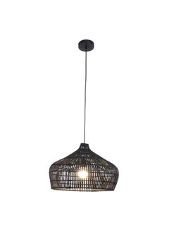 اشتري Ella E27 Ceiling Lamp 50X50X33cm - Black في الامارات