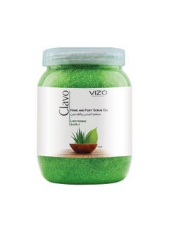 اشتري VIZO Clavo Hand & Foot Scrub Gel Aloevera Brightening 1000ML في الامارات