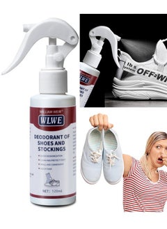 Buy 120ML Foot Care Shoe Odor Eliminator Deodorizer Spray And Removes Bad Smells Of Boots Heels Tennis Shoe Cleats Sneakers Ballet Shoe Sports Shoes And More in UAE