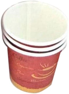 اشتري Alsaqer Paper Kahwa Cups 500-Pieces, 2.5 oz Capacity, Red في الامارات