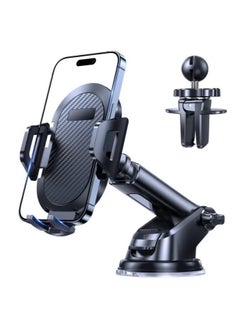 Buy Car Phone Holder, Long Arm Phone Holder Stand Car for Dashboard Windshield Air Vent, Heat-Resistant Strong Suction Cup, Compatible with All Smartphones in Saudi Arabia