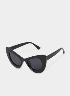 Buy Oversized Full Rim Cat Eye Sunglasses in Saudi Arabia