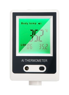 اشتري Auto Intelligent Non-contact Infrared Thermometer White 18.00x5.00x12.00cm في السعودية