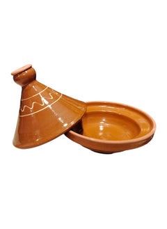 Buy Moroccan style pottery and porcelain bowl, size 26 cm in Egypt