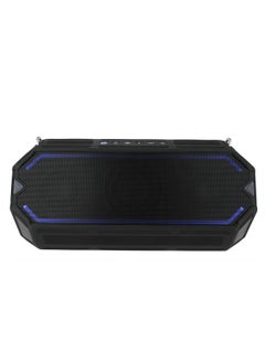 Buy HydraShock Wireless Portable Bluetooth Speaker, IP67 Waterproof for Parties, Outdoor Speakers with Built in Phone Charger and LED Lights, 20 Hour Playtime in Saudi Arabia