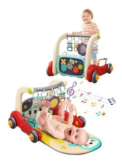 Buy 2 In 1 Baby Gym Play Mats,Baby Toys Kick and Play Piano,Baby Walker Fitness Rack in Saudi Arabia