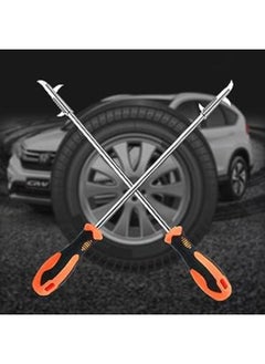 Buy 2 Pieces Car Tire Cleaning Hooks Tire Stone Remover Tool for Car Motor Bike Tires Stainless Steel Hook Car Tire Cleaning Tools in UAE