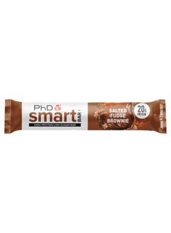 اشتري Phd Smart Protein Bar, Salted Fudge Brownie - 64 gm في السعودية