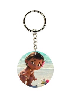 Buy Princess Moana Printed Keychain in UAE