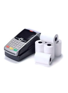 Buy 100 Rolls of 57x40 mm Thermal Paper Till Rolls, Cash Register Receipt, for PDQ POS EPOS EFTPOS, Credit Card Machine, Verifone, Barclays, Ingenico iCT200, iCT 220, iCT250, iCT 250 in UAE