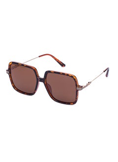 Buy Stylish Polarized Square Framed Sunglasses For Women and Men Tortoiseshell in UAE