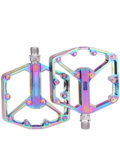 Buy One Pair Bicycle Pedals Mountain Bike Aluminium Alloy Pedals Bike Accessories in Saudi Arabia