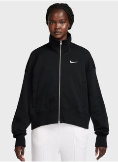 Buy Nsw Phoenix Fleece Oversized Track Jacket in UAE