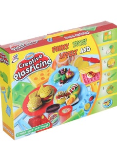 Buy Creative Plasticine Clay, 8 Pieces - Multi Color in UAE