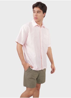 Buy Essential Button-Up Poolside Shirt in UAE