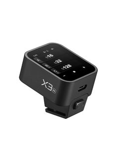 Buy X3N 2.4G Wireless Flash Trigger Transmitter TTL Autoflash with Large OLED Touchscreen Multiple Flash Modes with USB Port 32 Channels 16 Groups Compatible with Nikon Cameras in Saudi Arabia
