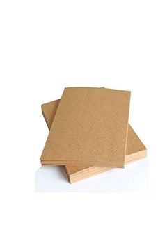 اشتري Kraft Paper 350GSM Size A4 50 Sheets, Thick Brown Card Paper, Craft Making Gift Packing Business Card Print Paper, Thicker Paper في الامارات