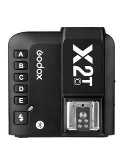 Buy Godox X2T-C TTL Wireless Flash Trigger for Canon, 1/8000s HSS Bluetooth Connection Supports iOS/Android App Controller, TCM Function, 5 Separate Group Buttons, New Hotshoe Locking, New AF Assist Light in UAE