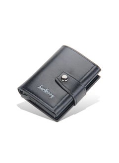 اشتري Leather Wallet Black في السعودية