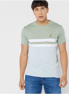 Buy Brave Soul Colourblock T-Shirt in UAE