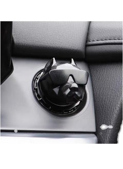 Buy Car Push to Start Button Cover Dog Car One Button Start Stop Decorative Cover Universal for Car SUV Truck(Black) in UAE