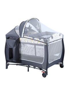 اشتري Portable Baby Nursery Center Baby Playard, Foldable Baby Crib with Changing Table في السعودية