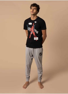 اشتري Urban Haul X DeadPool Mens Pyjama Set في الامارات