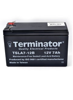 Buy Terminator Sealed Lead Acid Battery 12V 7Ah in UAE