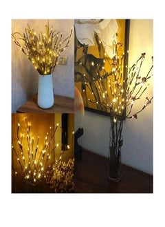 اشتري 1pc 20inch 20 LED Branch Lamp Without Battery, Novelty Light With Remote Control For Outdoor & Indoor Decoration في الامارات