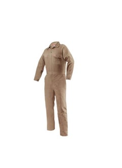 Buy Uniform Long Sleeve Work Ware Cotton Coverall 200GSM in UAE