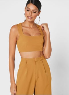 اشتري Wide Strap Crop Top في السعودية