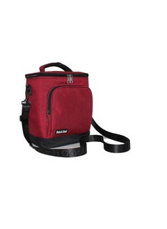 Buy 12L Red Lunch Bag Padded Inside Keep Hot and Cold Food With Adjustable Strap in Egypt