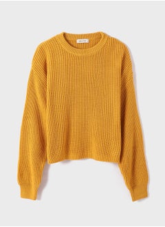 Buy Crew Neck Long Sleeve Women's Sweater in Egypt