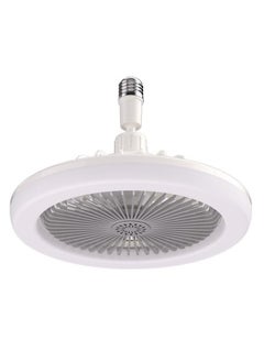 Buy 30W Aromatherapy Fan Lamp, Fan Ceiling Light Universal E27 Light Holder With Remote Control 3-balde 3 Speeds Wind Mute Dimmable For Bedroom Dormitory, With Remote Control in Saudi Arabia