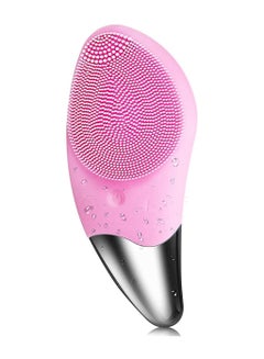 Buy ELECTRIC FACIAL BRUSH USB-Rechargeable and Waterproof Powered Facial Cleansing Brush for Deep Cleaning Exfoliation, Massage with 3 Speeds Suitable for All Skin Types in Saudi Arabia