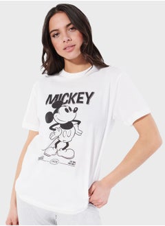 Buy Mickey Print Pyjama Top in UAE