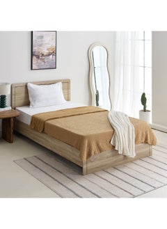 Buy Serene Waffle Double Layer Twin Blanket 150 X 200 Cm in Saudi Arabia