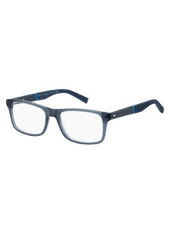 Buy Men's  Rectangular Shape  Sunglasses Th 2044  37 - Lens Size: 37.2 Mm - Mtt Blue M in Saudi Arabia