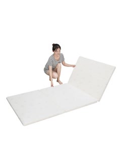 اشتري COMFY 180 X 90 X 6 CM FOLDING SOFT FOAM CAMPING/GUEST PORTABLE LIGHTWEIGHT MATTRESS في الامارات