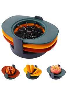 Buy Fruit Cutter Slicer, 4 in 1 Mango Corer Slicer Apple Corer Cutter Remover Tomato Wedges Fruit , Vegetable Cutter Easy Kitchen Tool in Saudi Arabia