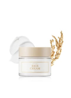 Buy I'm from Rice Cream , 41% Rice Bran Essence with Ceramide, Glowing Look, Improves Moisture Skin Barrier, Nourishes Deeply, Soothing to Even Out Skin Tone, K Beauty in UAE