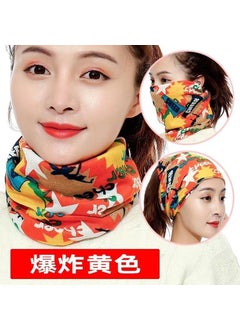 Buy New Womens Snood Scarf Convertible Twist CapExplosion Orange Explosion Orange in Saudi Arabia