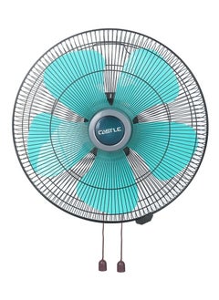 Buy Castle Faw 1018 Wall Fan, 18 Inches,5 Blades, 3 Speeds - Green in Egypt