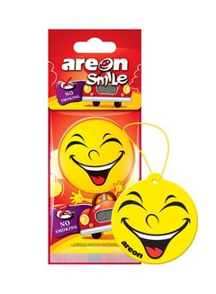 Buy Smile Hanging Paper Card Air Freshener, No Smoking in UAE