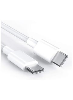 Buy Power Flow USB C Cable 60W, USB-C to USB-C Cable 2 meter, USB C Charger Cable for iPhone 15, Mac Book Pro 2020, iPad Pro 2020, Switch, Samsung Galaxy S20 Plus S9 S8 Plus, Pixel, Laptops and lot more in UAE