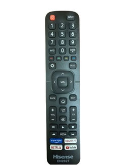 Buy Universal Remote Control For Hisense Smart TVs LED Hisense Screen Model EN2B27 in UAE